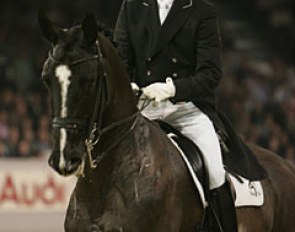 Andreas Helgstrand on Gredstedgårds Casmir at the 2008 World Cup Finals :: Photo © Astrid Appels