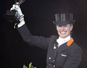 Anky van Grunsven wins the 2008 World Cup Finals :: Photo © Astrid Appels