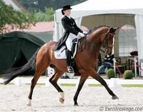 Luxembourg junior Anne Spohie Federspiel on Magic Tec