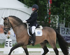 Rachell Fokker and Power and Paint at the 2008 CDI-P Weert :: Photo © Astrid Appels