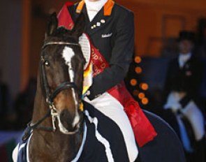 Diederik van Silfhout wins the 2008 FEI Young Riders World Cup Final :: Photo © Stefan Lafrentz