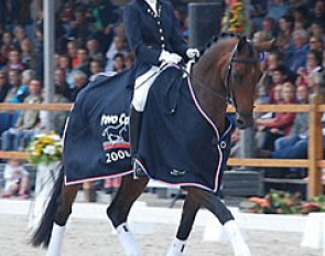 Annerein Kerbert and Zolena at the 2008 Pavo Cup Finals