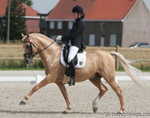 Katharina Weychert on Golden Derano C