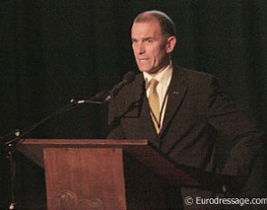 David Holmes at the 2009 Global Dressage Forum :: Photo © Astrid Appels