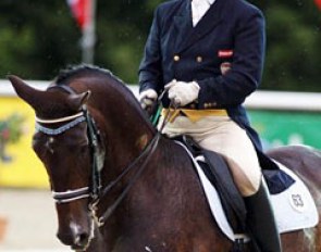 Peter Ebinger and Joker at the 2009 CDI Reifnitz :: Photo © R. Glaser