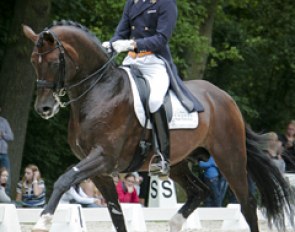 Hans Peter Minderhoud and Florencio at the 2009 CDIO Rotterdam :: Photo © Astrid Appels
