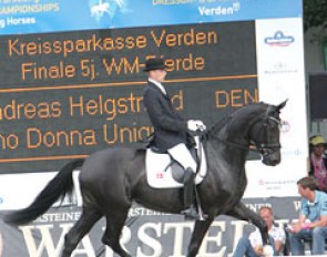 Helgstrand also claims the silver with UNO Donna Unique: an unprecedented feat!