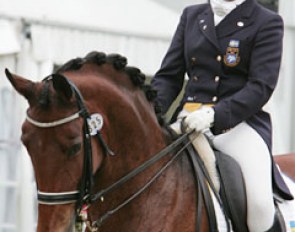 Swedish Johanna Due Boje on Brownie :: Photo © Astrid Appels