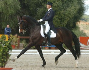 Carlos Jane Torrell on the Dutch bred Upido C TL (by Ferro) at the 2009 Sunshine Tour