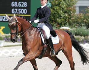 Swedish Juliette Ramel on Ten Points at the Aachen Under 25 Challenge in 2010 :: Photo © Astrid Appels