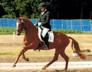 Stefan Blanken on Lavinia (by Locksley II x Wonderful)