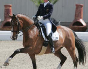 Gina Lutkemeier on Baldessarini.  Her full sister (Biagotti W) and brother (Bertoli W) were also competing in Hagen this weekend.