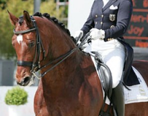 Ellen Schulten-Baumer on her rising Grand Prix horse River of Joy