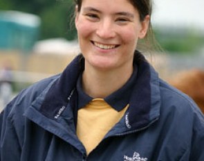 Melanie, long time head groom at Gestut Birkhof