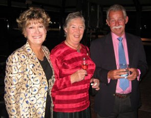 Janet Foy, Jennie Loriston-Clarke and Stephen Clarke at the 2010 IDOC General Assembly in Seville