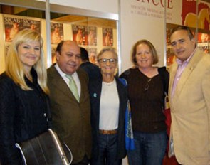 Kim Boyer, Javier Conde (President of ANCCE), Janne Rumbough, Betsy Ketchum, Alexander Zilo