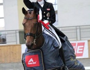 Astrid Neumayer and Everglade at the 2010 CDI Stadl Paura :: Photo © Georg Krammer