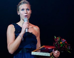 Nina Hofmann at the 2010 Swedish Riders' Gala :: Photo © Anna-Lena Bergqvist