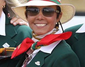 Maribel Alonso at the 2010 World Equestrian Games in Lexington, KY, USA :: Photo © Astrid Appels