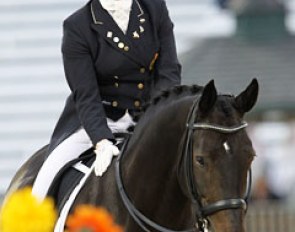 Claudia Fassaert and Donnerfee at the 2010 World Equestrian Games :: Photo © Astrid Appels