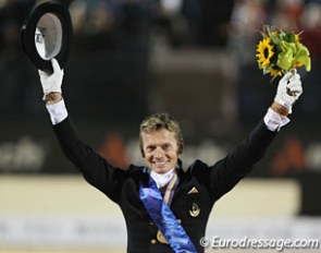 Edward Gal wins Grand Prix Freestyle Gold at the 2010 World Equestrian Games :: Photo © Astrid Appels