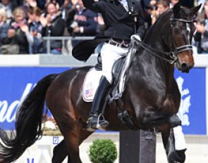 Steffen Peters was the crowds' favourite atthe 2011 CDIO Aachen :: Photo © Astrid Appels