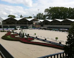 The main arena at the 2011 European Dressage Championships