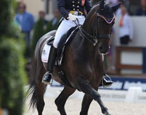 Beata Stremler and Martini at the 2011 European Championships :: Photo © Astrid Appels