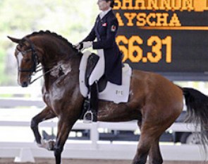 Shannon Dueck and Ayscha at the 2011 Gold Coast Opener CDI-W :: Photo © Sharon Packer