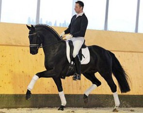 Eckhard Wahlers on St. Moritz Junior