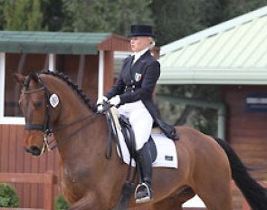 Anna Paprocka-Campanella on Westwind at the 2011 Sunshine Tour CDI in Vejer de la Frontera :: Photo © Astrid Appels