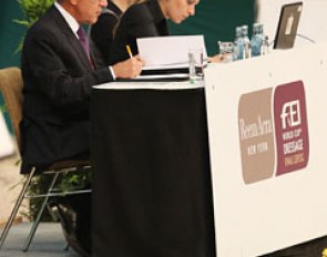U.S. O-Judge Gary Rockwell at work at the 2011 World Cup Finals :: Photo © Astrid Appels