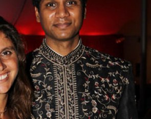 Akaash Maharaj at a fundraiser in Wellington :: Photo © Sportfot.com