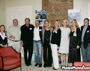 Bonnie Jenkins, David Page, Steffen Peters, Tina Konyot, Katherine Bateson, Arlene Page, Kim Boyer, Fred Boyer :: Photo © Mary Phelps