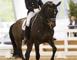 Steffen Peters and Ravel at the 2011 World Dressage Masters in Palm Beach :: Photo © Sue Stickle