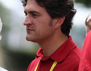 Sönke Lauterbach, secretary-general of the German Equestrian Federation, at the 2012 CDIO Aachen :: Photo © Astrid Appels