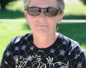 Susi Eggli, organizer of the dressage divisions at the 2012 Swiss Young Horse Championships