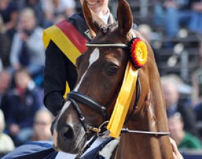 Helen Langehanenberg and Damon's Delorange