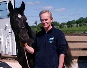 Keith Taylor with the home bred Seagry Safira (by Sandro Hit x Furst Heinrich x Rohdiamant x Brentano II)