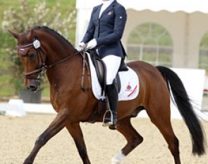 Lisanne Zoutendijk on Amaretto :: Photo © Astrid Appels