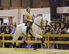 Juan Manuel Munoz Diaz and Fuego at the 2012 Madrid Horse Week :: Photo © Top Iberian