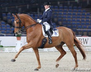 Renate Gohr-Bimmel and Rodrigos E.H. at the 2012 CDI-W Stuttgart :: Photo © LL-foto