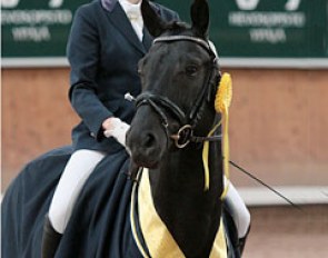  Maria Pyykönen and Scatman at the 2012 European Breeding Event Finland :: Photo © Tanja Ukkonen