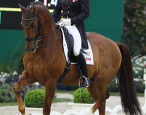 Pia Fortmuller and Orion at the 2013 CDIO Aachen :: Photo © Astrid Appels