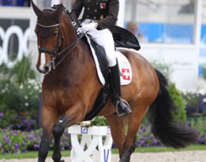 Marcela Krinke-Susmelj and Irine Meyer's Atterupgaards Molberg at the 2013 CDIO Aachen :: Photo © Astrid Appels