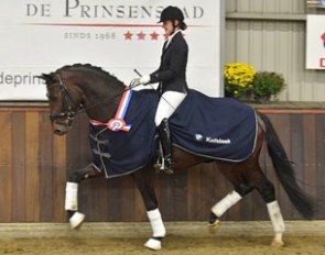 Marieke Verdonk and Forty win the 2013 VWF Dressage Trophy :: Photo © VWF