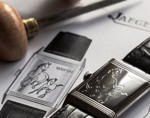 Maartje and Joop Hanse will receive a Jaeger-LeCoultre Reverso watch engraved with the WBFSH logo
