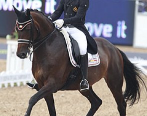 Simon Missiaen and Vradin at the 2013 European Championships in Herning :: Photo © Astrid Appels