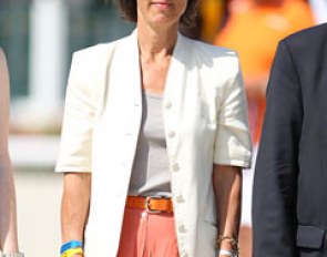 Isabelle Judet, French judge and head of the ground jury for the Young Riders Kur