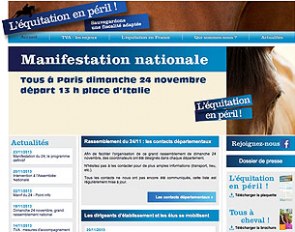 The French Equestrian Federation calls for a march against the tax raise